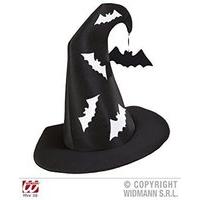 Witch S With Bats Halloween Witch Hats Caps & Headwear For Fancy Dress Costumes