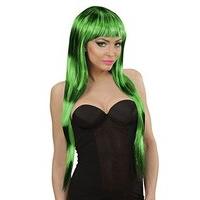 widmann 04426 two tone gestrhnte length wig green