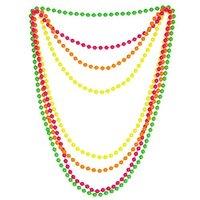 widmann 05843pearl beads set of 4 one size neonfarbe