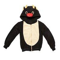 Widmann 07014 adult Costume Taurus - hoodie - black