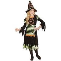 Witch Girl - Halloween - Childrens Fancy Dress Costume - Small - Age 5-7 - 128cm