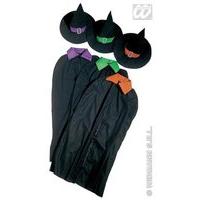 witch set cape 3cols halloween witch hats caps headwear for fancy dres ...