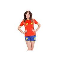 Widmann 97981 - footballer Spain Costume Red/blue, Size S