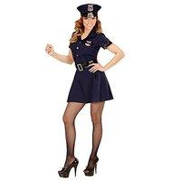Widmann 49084 adult Costume Cop - dress, Belt, Hat, Handcuffs And Walkie Talkie