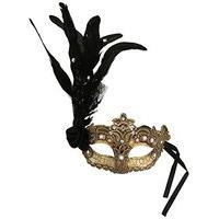 Widmann Mask Grand Gala, Macrame With Feather Rhinestones