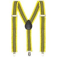 Widmann 00606 neon Coloured Trouser Braces Suspenders With Frill And Other Toys