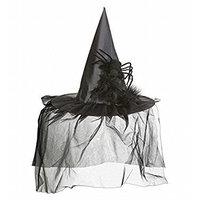 witch s with tulle feathers spider halloween witch hats caps headwear  ...