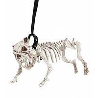 Widmann 01373 - skeleton Dog With Lead, 45 cm