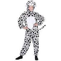 widmann 9906b adult dalmatian costume jumpsuit with mask