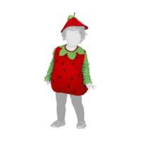 Widmann Child Strawberry Costume