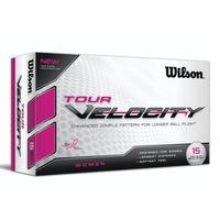 Wilson Tour Velocity Ladies 15 Golf Ball Pack