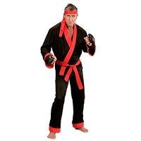 Widmann 73991 adult Kick Boxer Costume - top, Trousers, Belt, Headband & Boxing