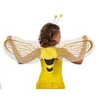 Wings Bee With Antennas 37x46cms