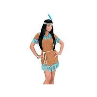 Widmann 06661 - adult Fancy Dress Indian Woman Costume, Dress, Belt, Headband