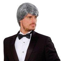 Widmann J9224 men\'s Wig Drea 10-2 simon In Box Grey Meliert