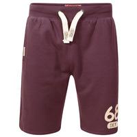 Willow Cove Sweat Shorts in Bordeaux Marl  Tokyo Laundry