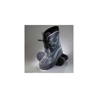 winter boots with faux fur and waterproof toe area black various sizes