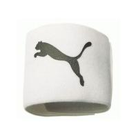 Wide Football Sock Stoppers White / Black