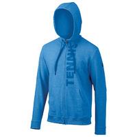 Wilson Full Zip Mens Hoodie - Blue, M