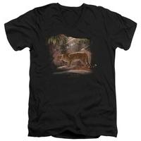 wildlife amur leopard v neck