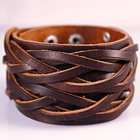 widen genuine leather jewelry punk wristband handmade classic vintage  ...