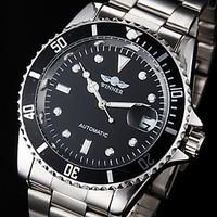 Winner Men\'s Dress Watch Fashion Watch Mechanical Watch Wrist watch Automatic self-winding Calendar Water Resistant/Water Proof Luminous