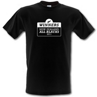 Winners New Zealand All Blacks male t-shirt.