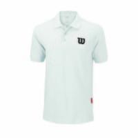 Wilson Core Cotton W Mens Polo Shirt - White/Black, S