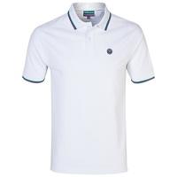 Wimbledon Pique Polo Shirt - White