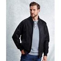 williams brown leather bomber jacket