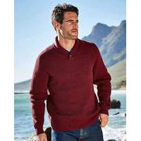 WILLIAMS & BROWN Shawl Collar Jumper