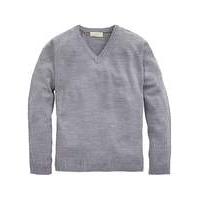 WILLIAMS & BROWN V Neck Jumper Long