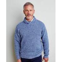 WILLIAMS & BROWN Shawl-Neck Jumper