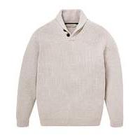 WILLIAMS & BROWN Shawl Collar Jumper