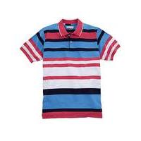 WILLIAMS & BROWN Stripe Polo Shirt