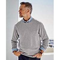 williams brown crew neck jumper