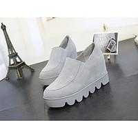 Winter Comfort Synthetic Casual Chunky Heel Others Black / White Walking