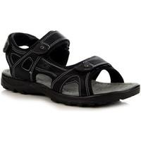 wishot czarne mens sandals in black