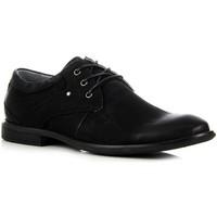 Wishot Skórzane Czarne Casual men\'s Casual Shoes in black