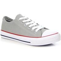 Wishot Szare Pó?trampki men\'s Shoes (Trainers) in grey