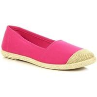 Wishot Ró?owe Espadryle Tomsy Slip ON women\'s Espadrilles / Casual Shoes in pink