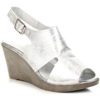 Wishot Srebrne NA women\'s Sandals in Silver