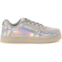 Wize amp; Ope Sneaker in silver opalescent patent leather women\'s Shoes (Trainers) in Silver