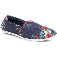 Wishot Granatowe W Tomsy women\'s Espadrilles / Casual Shoes in multicolour