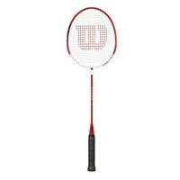 wilson champ 90 badminton racket redwhite