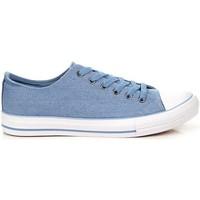 wishot e sznurowane jeansowe womens shoes trainers in blue