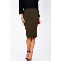 WINTER TEXTURED MIDI SKIRT