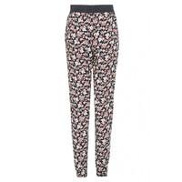 winter floral soft trousers