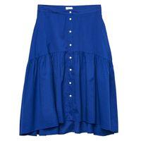 Windblown Oxford Shirt Skirt - Crisp Blue