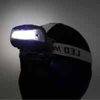 wind up 3 led headlamp